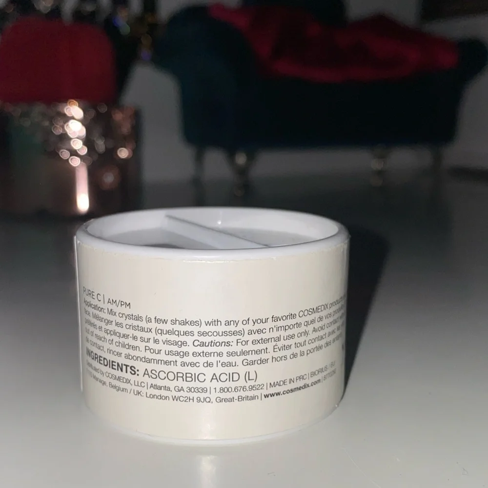 New Cosmedix Pure C Vitamin C Mixing Crystals 0.2oz